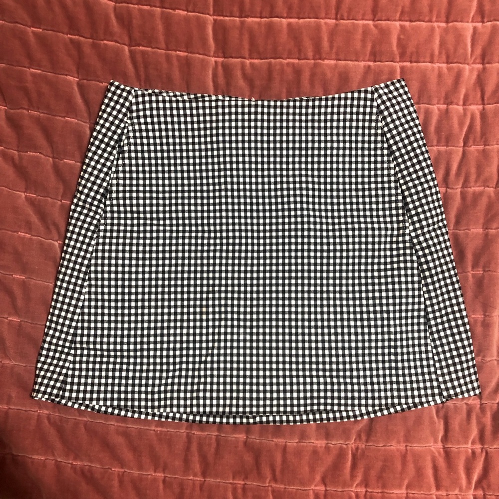Urban Outfitters Checkered Mini Skirt w/ Pockets